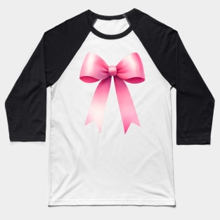 Coquette ribbon bow Baseball T-Shirt